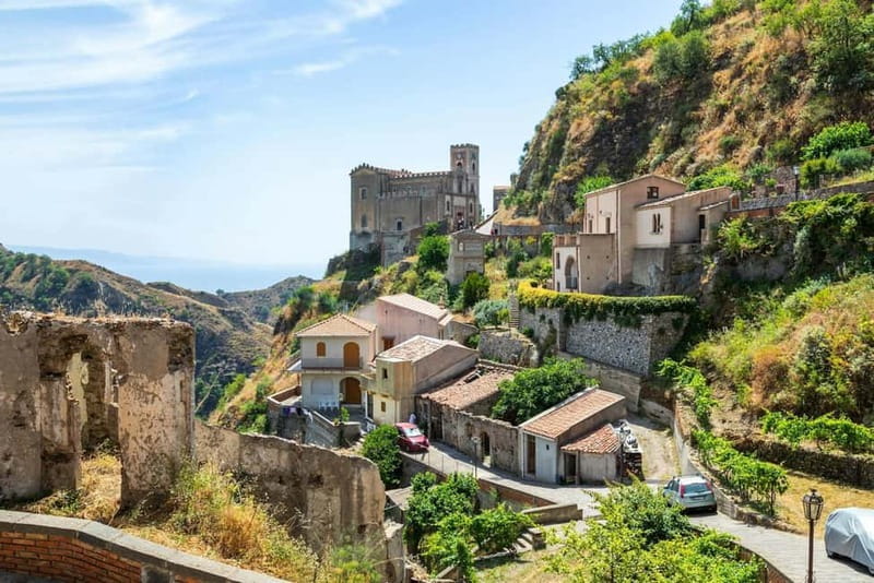 From Taormina Area: The Godfather Sicily Tour - Savoca and the church of Michael Corleone