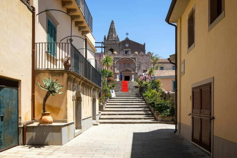 From Taormina Area: The Godfather Sicily Tour - Transport, walking, and the shape of the day