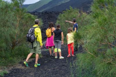 Etna Tour with Hiking, Cave Visit, & Tastings