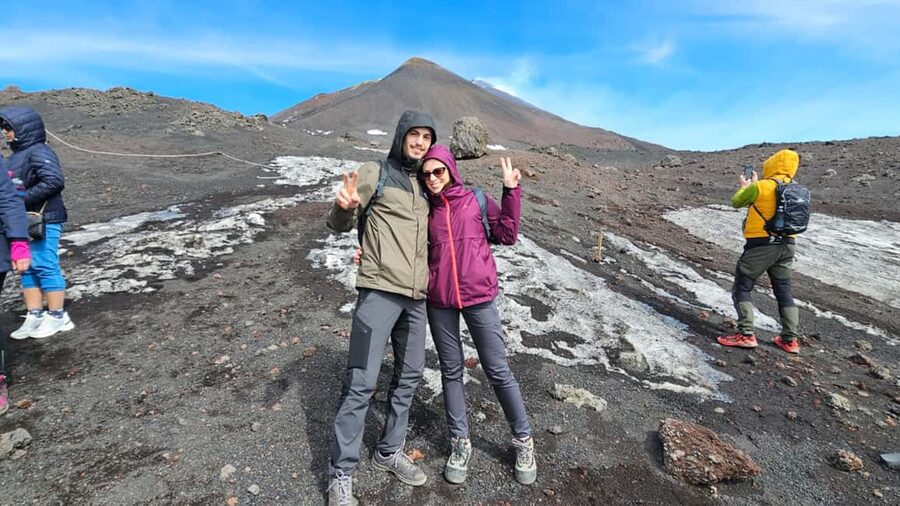 From Taormina: Etna Tour with Hiking, Cave Visit, & Tastings - The cable car and 4x4 choice