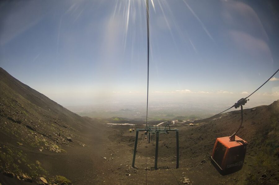 From Taormina: Etna Upper Craters Day Tour - A seven-hour day with a mass-tour feel