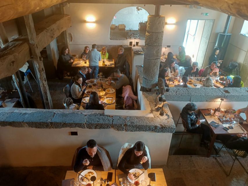From Taormina: Full-Day Etna, Wine & Alcantara Canyons Tour - Entering an Etna lava cave