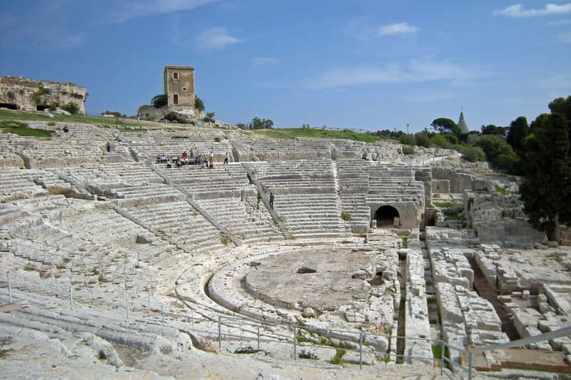 From Taormina: Full-Day Guided Tour of Syracuse - The coach ride from Taormina