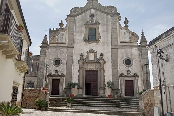 From Taormina Godfather Private Tour Forza D'Agrò and Savoca - San Nicolò and Santa Lucia Church, the wedding setting