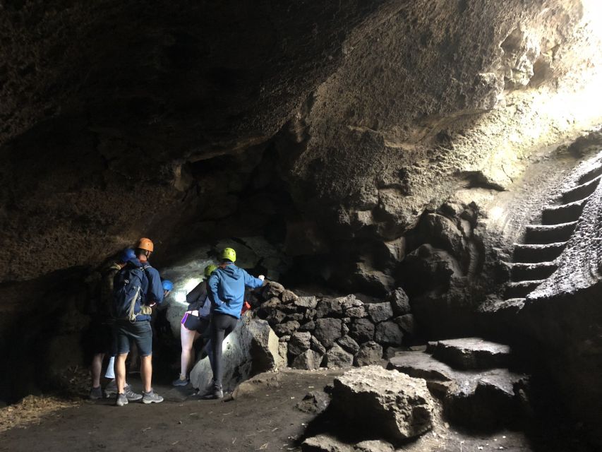 From Taormina: Half-Day Mount Etna Morning Trek - Lunch and wine after the hike