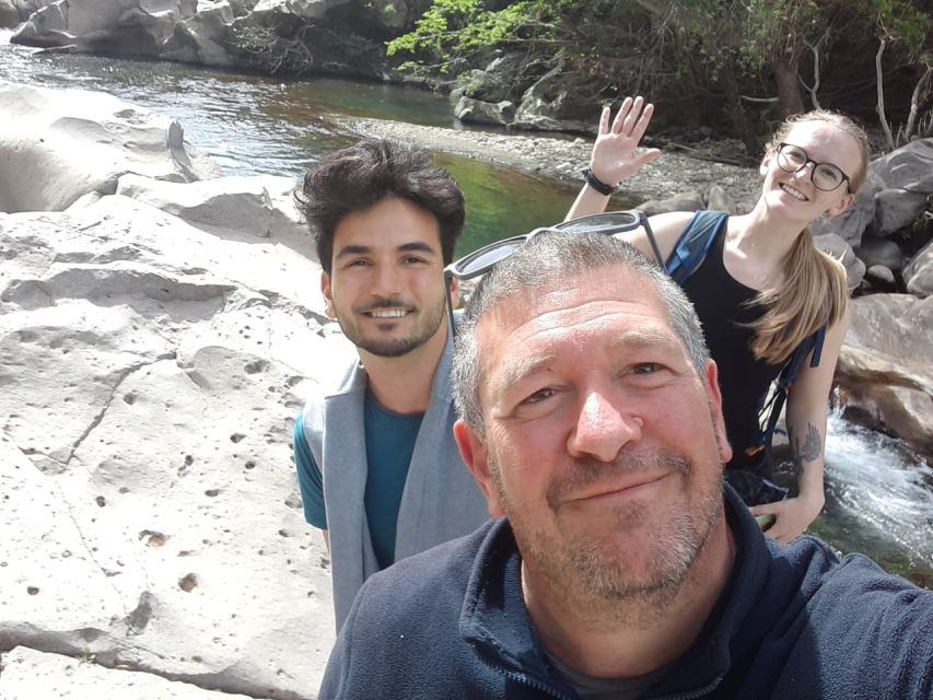 From Taormina: Mount Etna and Alcantara River Tour - Walking beside the Alcantara River