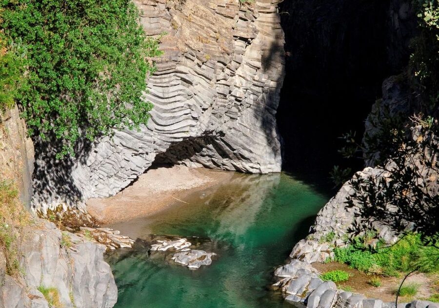 From Taormina: Mount Etna upper craters and Alcantara Gorges - Rifugio Sapienza is the gateway to the high slopes