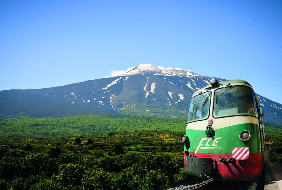 From Taormina: Mount Etna upper craters and Alcantara Gorges - Cable car, 4x4 jeep, and the authorized crater zone
