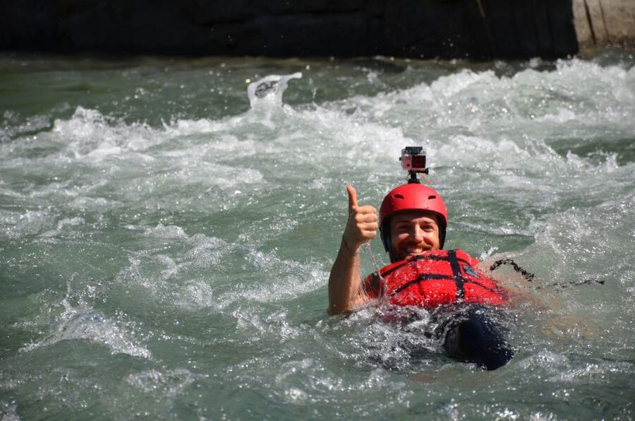 From Taormina or Messina Port: Body Rafting + Lunch - The guides make a major difference