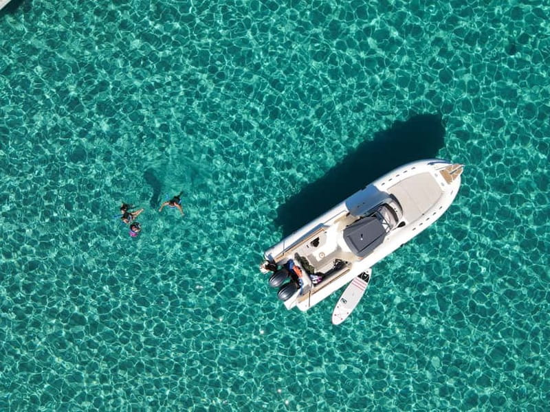 From Trapani: Egadi Islands Favignana & Levanzo Cruise - Cala Azzurra, where the first swim sets the tone