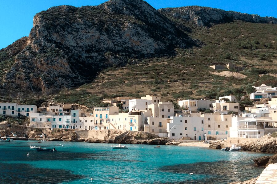 From Trapani: Favignana and Levanzo Egadi Island Day Cruise - Levanzo, sea stacks, and a final swim