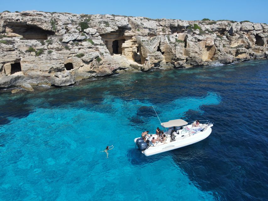 From Trapani: Favignana and Levanzo Full Day Cruise - Favignana’s three famous swimming bays