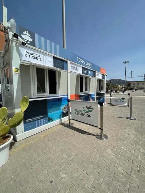 From Trapani: Full-Day Cruise to Favignana and Levanzo - Cala Rossa from the water