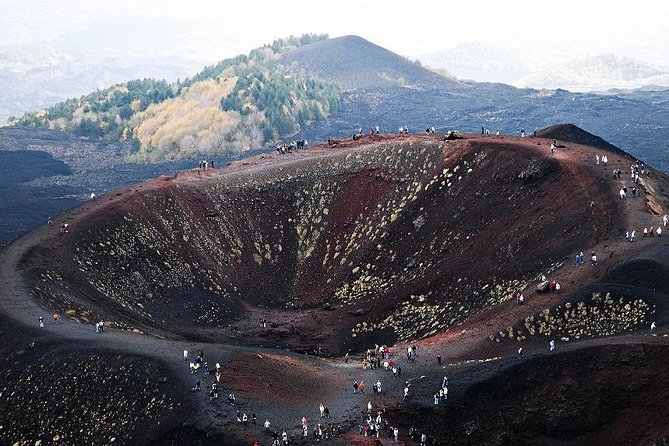 From Volcano to Sea: Private Tour of Etna and Taormina Boat Tour with tasting - Reaching Mount Etna by private car