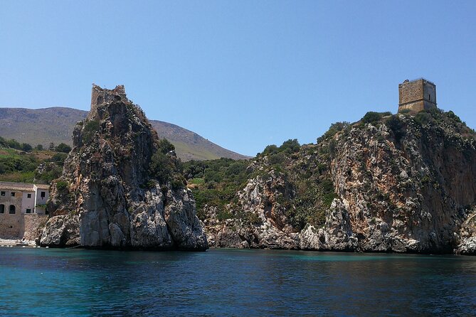 Full Day Private Boat Tour San Vito Lo Capo - Castellammare - Cala Tonnarella dell’Uzzo and the Cave of Lovers