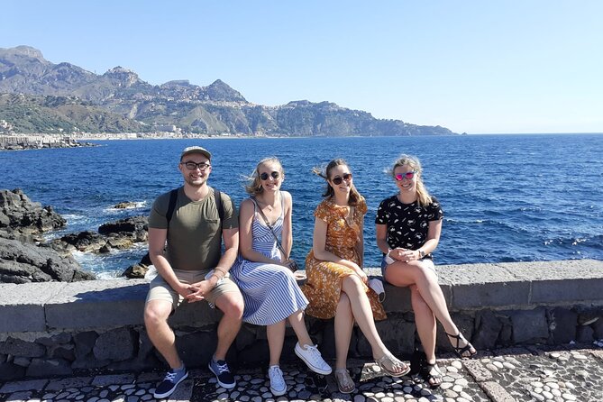 Giardini Naxos, Taormina and Castelmola-White Lotus-From Catania - Entering Taormina through its old gates