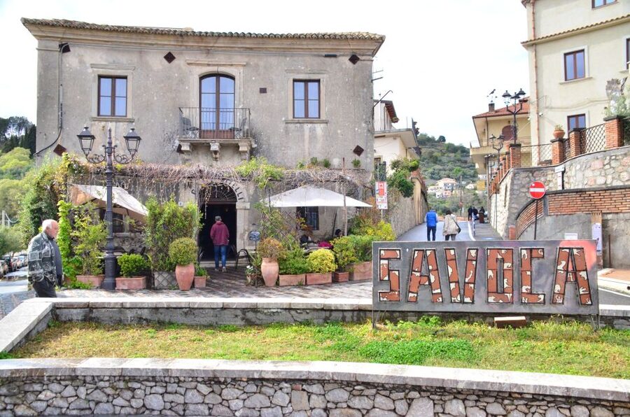 GODFATHER TOUR film's locations departure from Taormina area - Savoca, the film’s most memorable stop