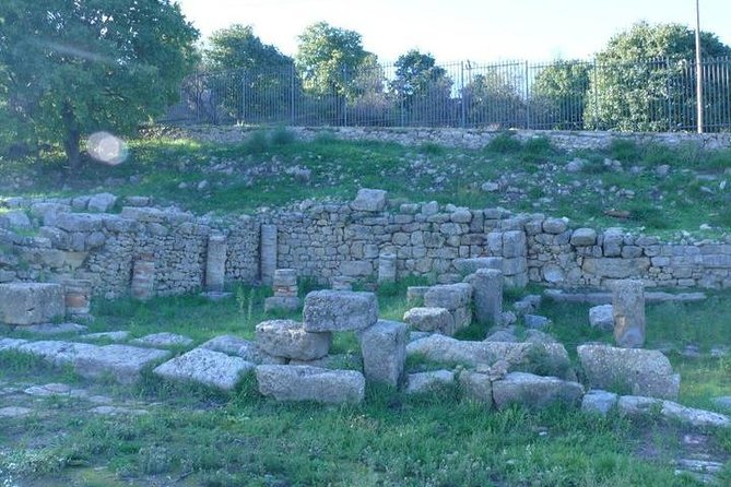 Guided Tour in Morgantina. Visit Morgantina. - The agora: the clearest sense of city life
