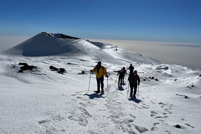 Hike near the summit craters up to the maximum safe altitude currently foreseen - Fumaroles, gas and the South-East Crater