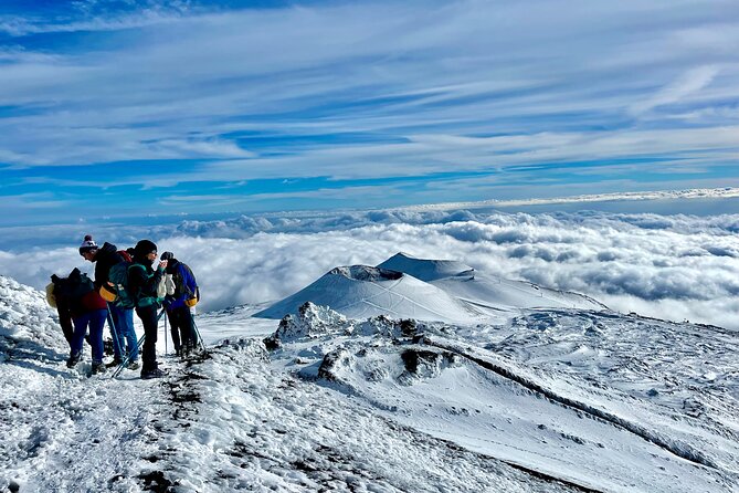 Hike near the summit craters up to the maximum safe altitude currently foreseen - What you are paying for at $66.38