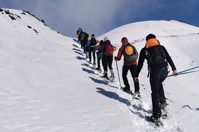 Hike near the summit craters up to the maximum safe altitude currently foreseen - How the guides shape the day