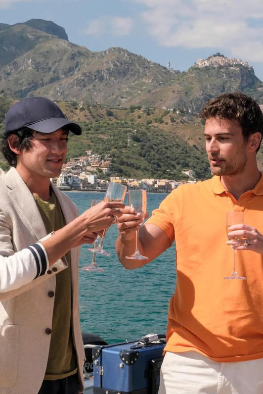 Isola Bella-Blue Grotto: Boat Tour, Snorkeling & Aperitif - The sunset aperitif on board