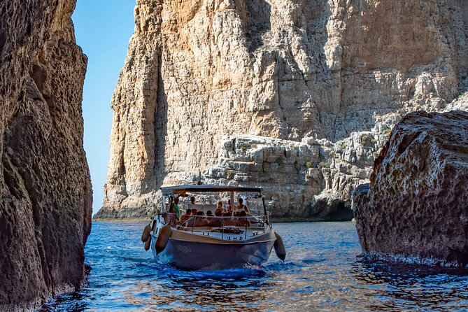 Marettimo Sea Caves Boat Tour - The final swim near Levanzo