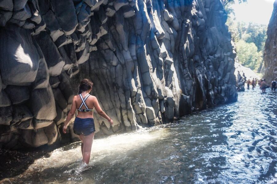Mount Etna and Alcantara Gorges Day Trip - Walking the Monti Sartorius trail