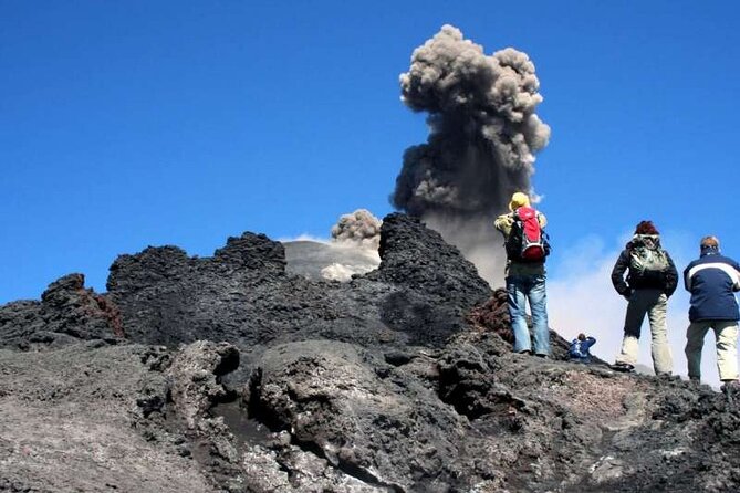 Mount Etna and Taormina from Catania City Centre Full Day Tour - Mount Etna begins with old lava and wide-open views
