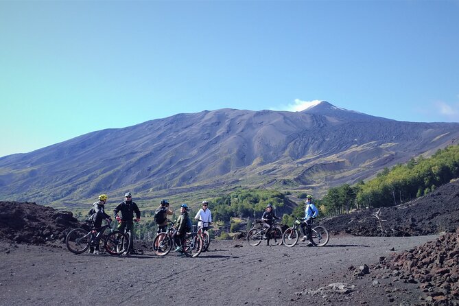 Mount Etna E-bike half-day tour - Crossing old lava fields and newer flows