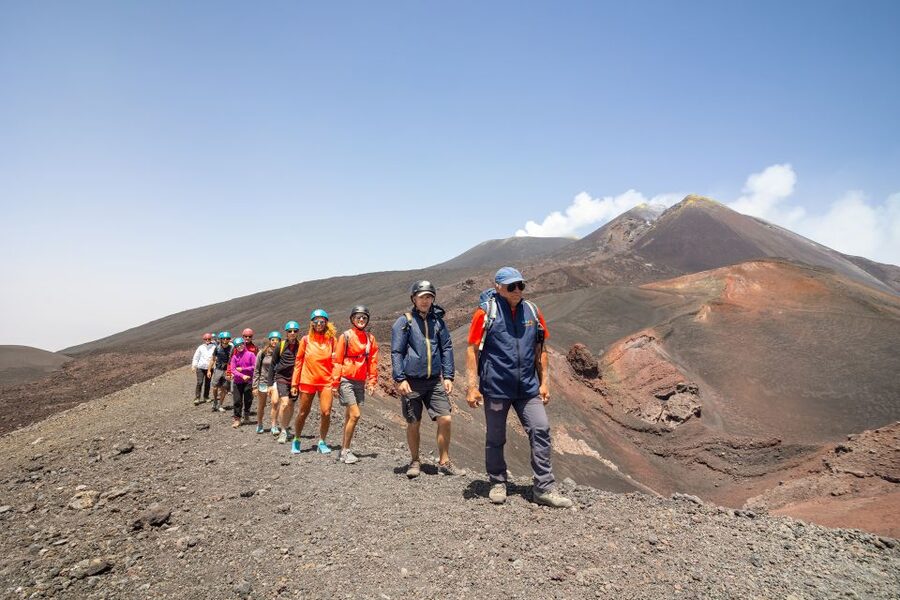 Mount Etna: Guided Volcano Summit Hiking Tour with Cable Car - Lava channels and the volcanic tunnel