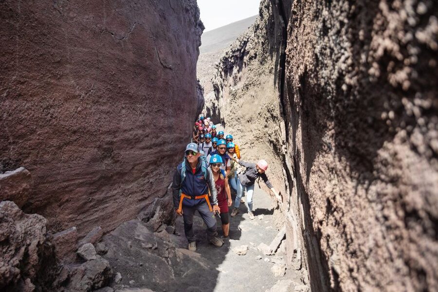 Mount Etna: Guided Volcano Summit Hiking Tour with Cable Car - Returning by cable car