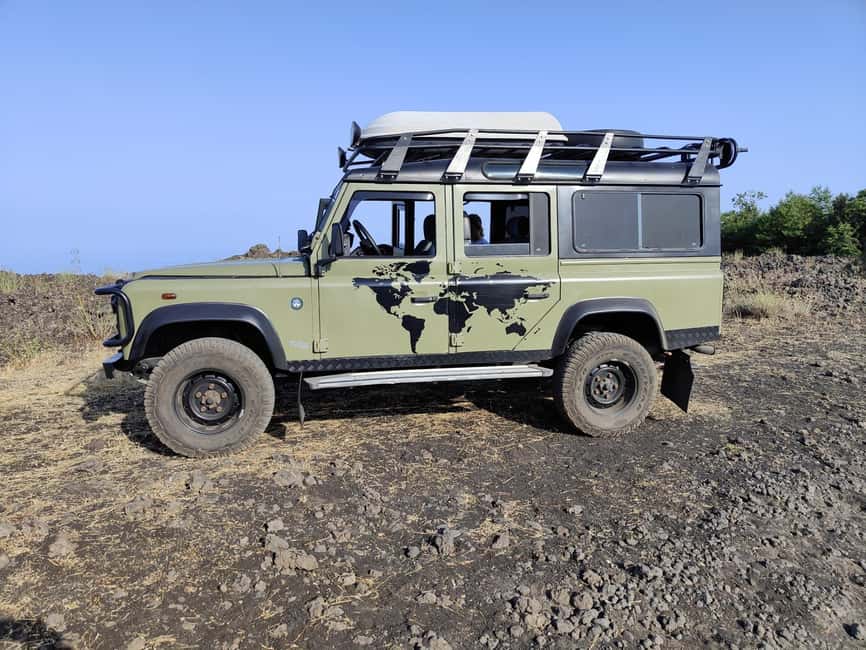 Mount Etna: Half-day Morning Jeep Tour - Inside a lava tube with a helmet and torch
