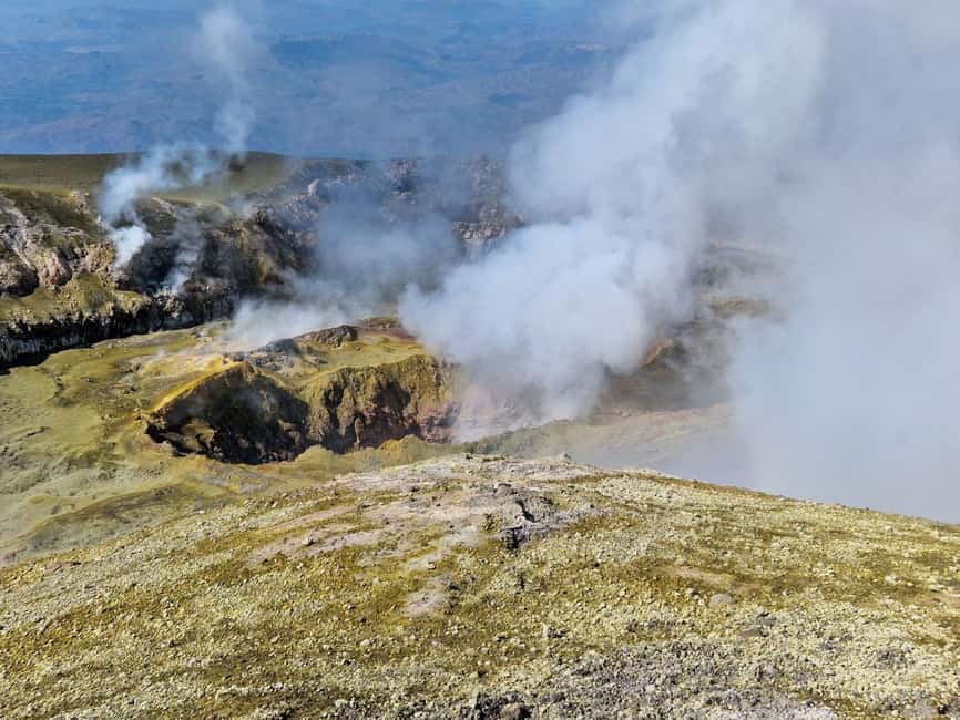 Mount Etna: Hike to the top 3400mt from the North Side - Hiking from Piano delle Concazze toward the summit