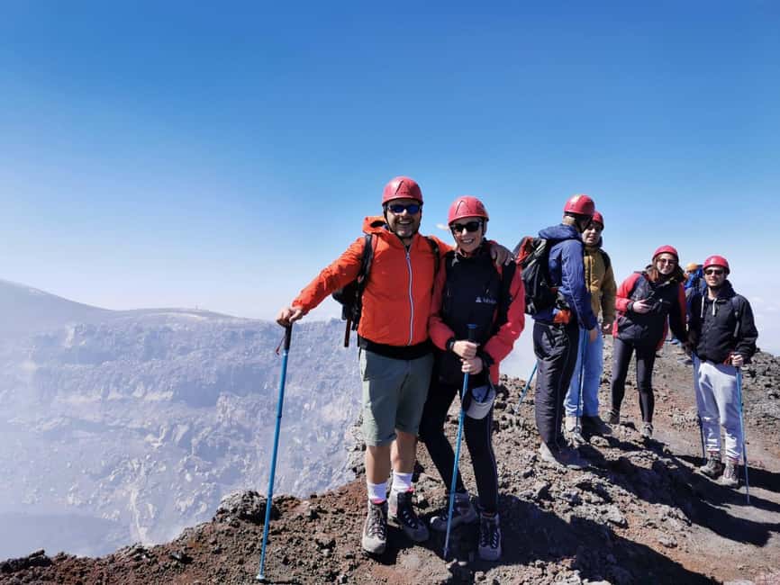 Mount Etna: Hike to the top 3400mt from the North Side - Reaching the Central Crater at about 3,320 metres