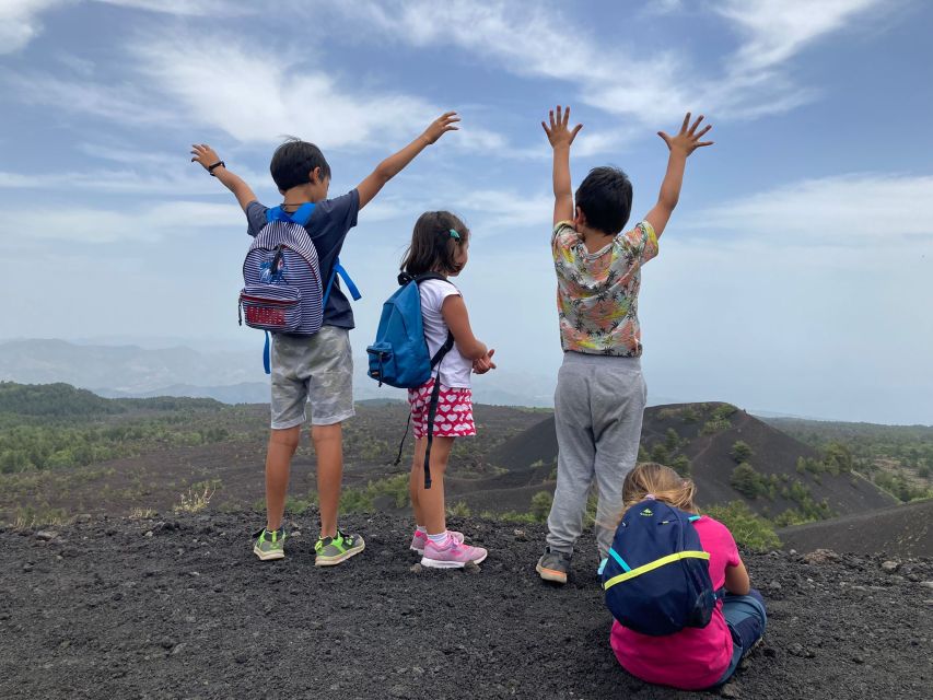 Mount Etna: Private Half-Day Guided Family-Friendly Hike - Hiking toward the lateral craters