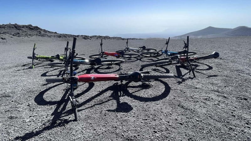 Mount Etna Summit E-Bike - The 2001 Crater and the Descent