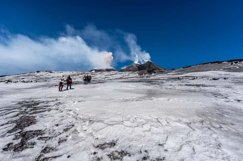 Mount Etna: Summit Trek with Cable Car and snack included - A brioche break with a wide Sicilian view