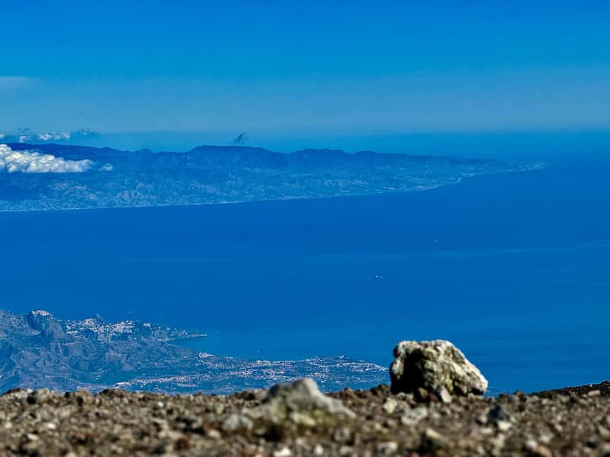 Mount Etna: Tour to the Summit Craters by Cable Car - The Valle del Bove viewpoint