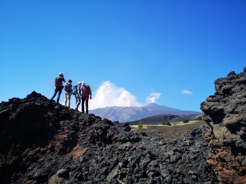 Mount Etna: Trek to the Craters of The 2002 Eruption - Walking the fault created by the 2002 eruption