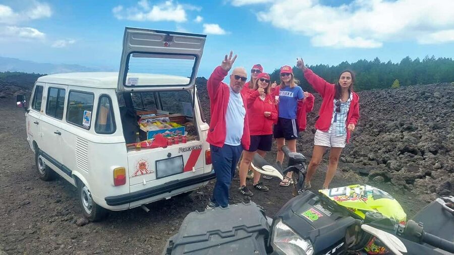 Mount Etna: trek with vintage car, tasting sicilian produtcs - Etna by Fiat Panda, with a guide who makes it personal