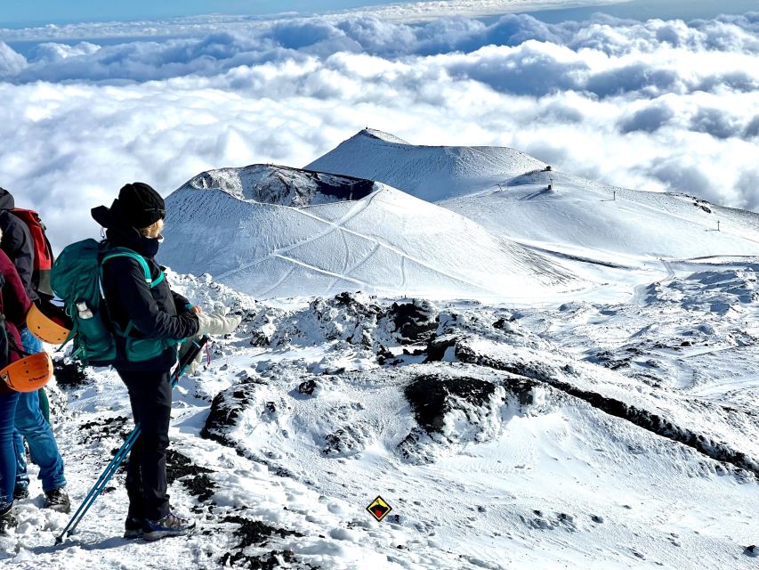 Mount Etna: Volcano Craters Hiking Tour - Walking across fresh volcanic ground