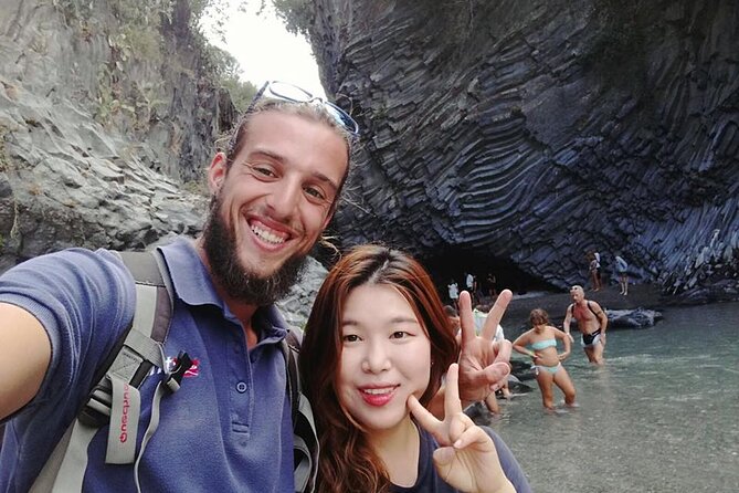 Mt. Etna and Alcantara river full day tour from Taormina - Entering the Alcantara Gorges