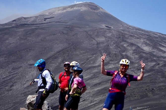 Mt. Etna Cycling to the Top small group - From pine woods to a lunar volcanic world