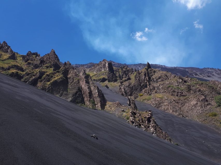 Mt Etna: Winter Trekking Tour with Optional Catania Transfer - Looking toward the southeast crater
