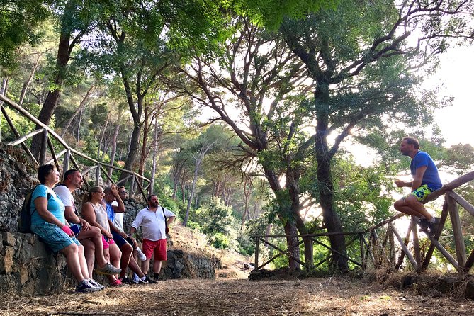 Naturalistic excursion to Ustica - Ending on the Path of the Sunset