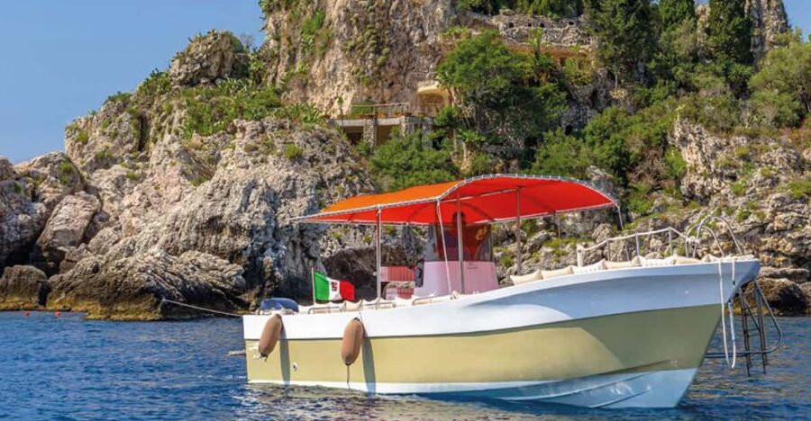 Naxos: Isola Bella, Blue Grotto, & Mazzarò Bay Boat Tour - What the $43 price gives you