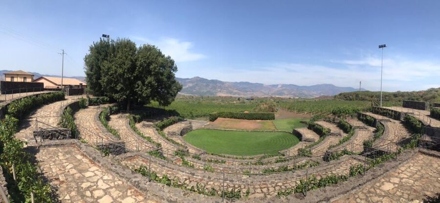 Old Sicily and Etna wine tasting tour from Taormina - Randazzo and its dark lava-stone cathedral