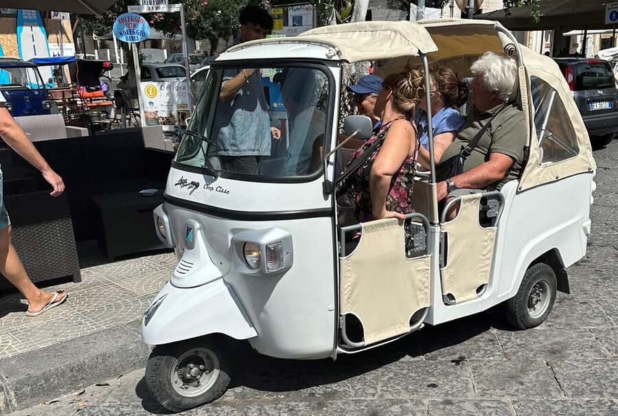 ORTIGIA tour by tuk tuk - ape calessino 1 hour - Maniace Castle and the southern edge of Ortigia