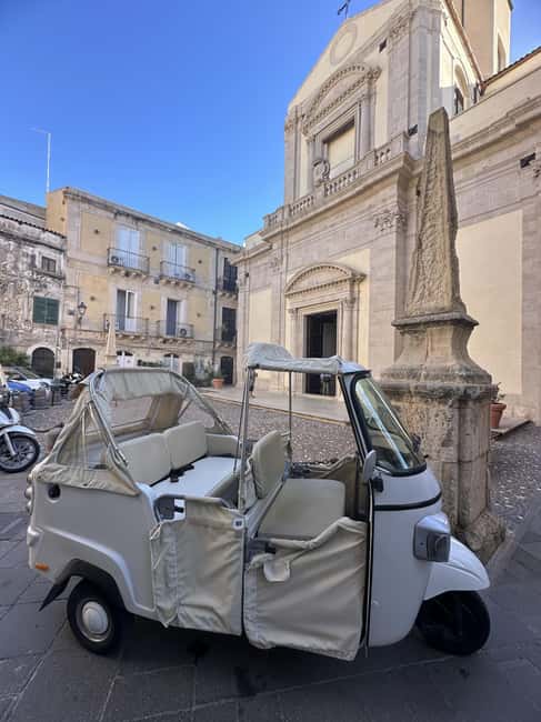 ORTIGIA tour by tuk tuk - ape calessino 1 hour - How much ground can you cover in one hour?